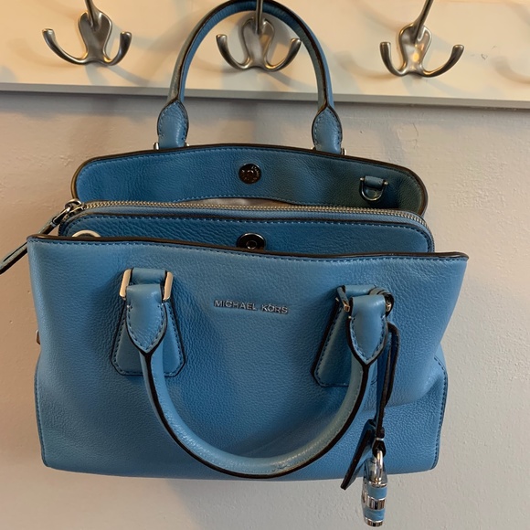 Michael Kors Leather Satchel - Picture 2 of 4